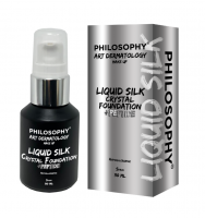 Жидкая тональная основа с кристаллами шелка Philosophy make-up Liquid Silk Crystal foundation, 30мл Жидкая тональная основа с кристаллами шелка Philosophy make-up Liquid Silk Crystal foundation, 30мл
