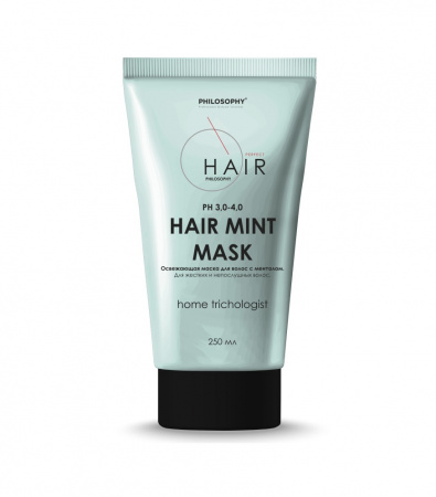 Освежающая маска для волос с ментолом Philosophy Perfect Hair Mint Mask