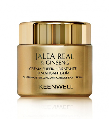 Дневной суперувлажняющий крем снимающий усталость Keenwell Jalea Real and Ginseng Crema Super-Hidratante Desfatigante Dia
