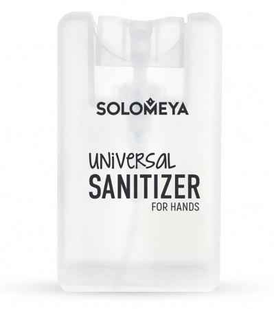 Универсальное антибактериальное средство для рук «Чайное дерево», спрей Solomeya Universal Sanitizer Spray for hands «Tea tree»  20 мл