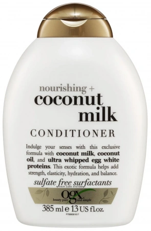 Питательный кондиционер с кокосовым молоком OGX Nourishing Coconut Milk Conditioner 385 мл