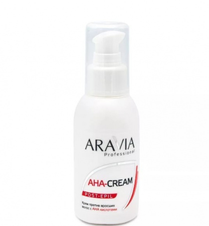 Крем против вросших волос с АНА кислотами Aravia Professional, туба 100 мл