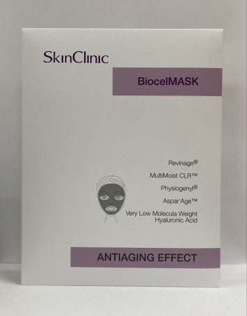 Биоцеллюлозная маска anti-age SkinClinic Biocelmask Antiaging effect