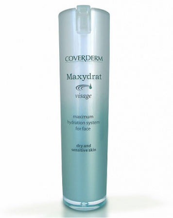 Увлажняющий крем для сухой и чувствительной кожи Coverderm Maxydrat Visage Dry and Sensitive Skin