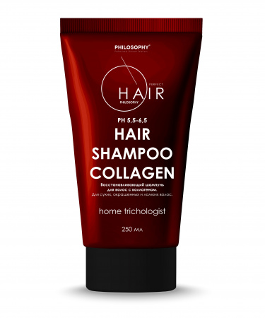 Восстанавливающий шампунь для волос с коллагеном Philosophy Perfect Hair Shampoo Collagen