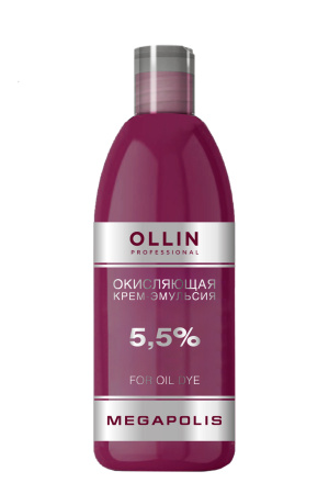 Окисляющая крем-эмульсия 5,5% OLLIN Professional  500мл
