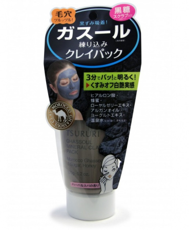 Крем-маска для лица с глиной BCL Tsururi Mineral Clay Pack