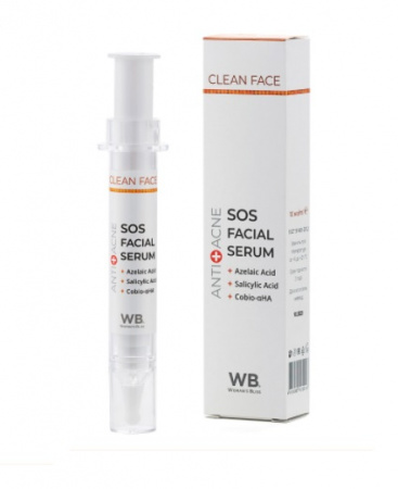 Сыворотка SOS анти-акне Woman's Bliss Clean Face Sos Facial Serum