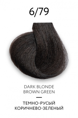Перманентная крем-краска для волос OLLIN Professional Platinum Collection 6/79 100 мл