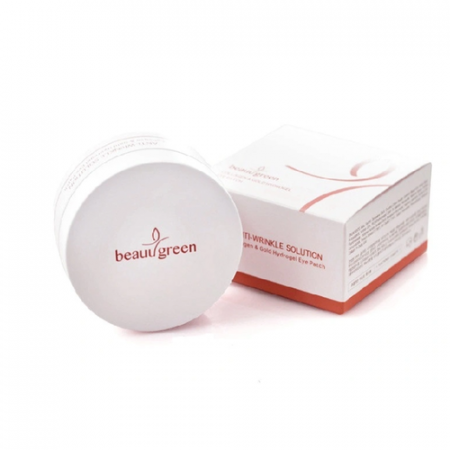 Гидрогелевые патчи для глаз с экстрактом граната и рубиновой пудрой BeauuGreen Hydrogel Pomegranate & Ruby, standart pack, 60 шт.