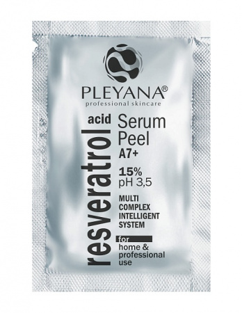 Пилинг-сыворотка с Ресвератролом Pleyana  Serum peel with Resveratrol "А7+"15% рН 3,5 