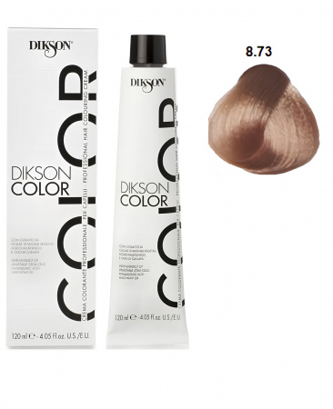 Краска для волос DC 8/73 светло-русый табак Dikson Biondo Chiaro Tabacco