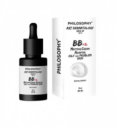 Матирующий BB Make UP Philosophy Art Dermatology BB + Zinc Matting Cream Adapter
