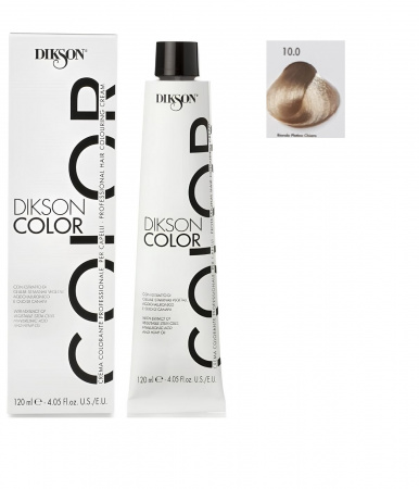 Краска для волос DC 10/0 светло-платиновый блондин Dikson NATURALI Biondo Platino Chiaro