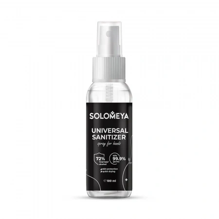 Универсальное антибактериальное средство спрей Solomeya Universal Sanitizer spray for hands, 100 мл