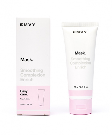 Рисовый скраб-гоммаж для глубокого очищения для нормальной и комбинированной кожи EMVY