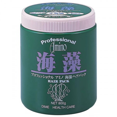 Маска для поврежденных волос с аминокислотами морских водорослей Dime Professional Amino Seaweed EX Hair Pack, 800 г..