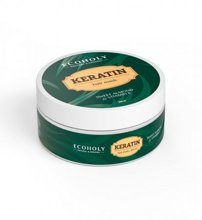Маска кератиновая для волос Ecoholy Keratin Hair Mask