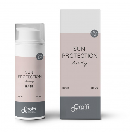 Солнцезащитный крем для лица SPF-30 марки Doctor Proffi Sun Protection SPF 30, 150 мл. 