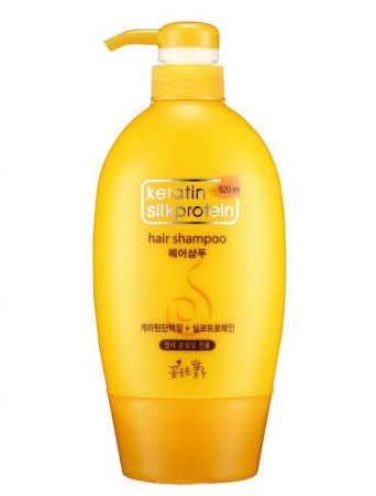 Шампунь для волос Somang Keratin Silkprotein Hair Shampoo