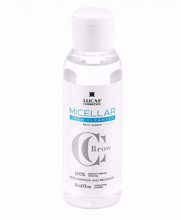 Мицеллярная вода для бровей Lucas Cosmetics Micellar Brow Cleanser