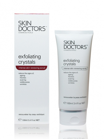 Скраб интенсивный для обновления кожи Skin Doctors Exfoliating Crystals, 100 мл
