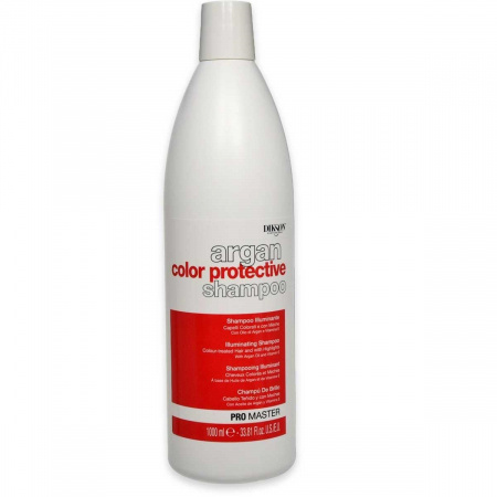 Шампунь для окрашенных волос с аргановым маслом и витамином Е Dikson Promaster argan color protective shampoo, 1000 мл