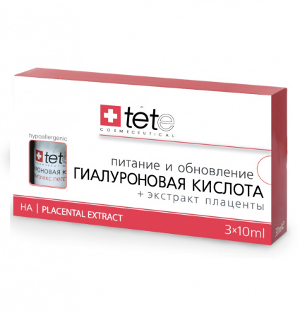 Гиалуроновая кислота с экстрактом плаценты TETe Cosmeceutical Hyaluronic Acid + Placental Extract