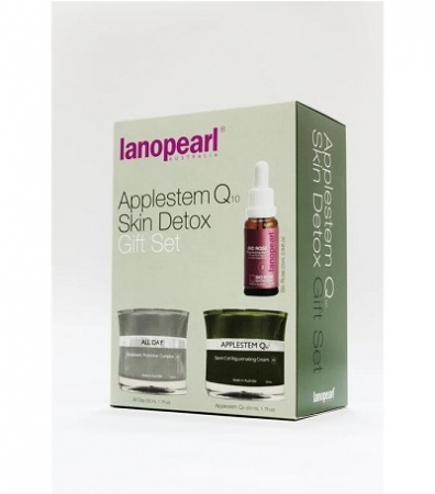 Набор омоложение кожи Lanopearl Applestem Q10 Skin Detox Gift Set