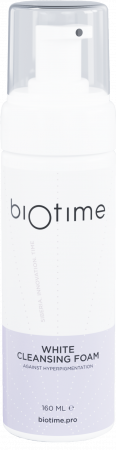 Очищающая пенка для борьбы с гиперпигментацией Biotime White Cleansing Foam, 30 мл