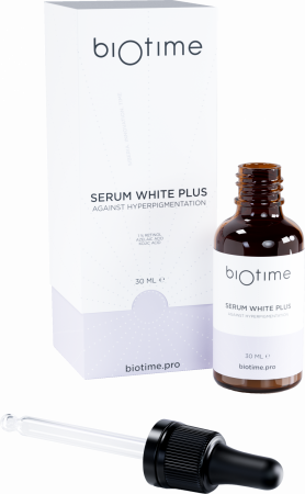 Сыворотка для борьбы с гиперпигментацией Biotime Serum White Plus, 30 мл