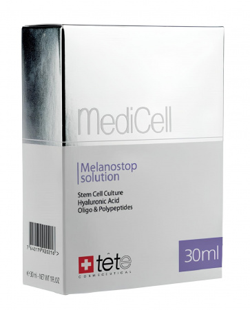 Депигментирующая сыворотка комплекс для коррекции пигментации TETe Cosmeceutical MediCell Melanostop Solution