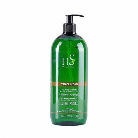 Шампунь для сухих и ослабленных волос с аргановым маслом Dikson HS Perfect argan Shampoo Nutriente, 1000 мл. 