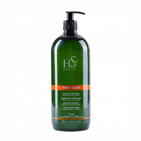 Шампунь для окрашенных и химически обработанных волос Dikson HS Perfect color Shampo protettivo, 1000 мл. 